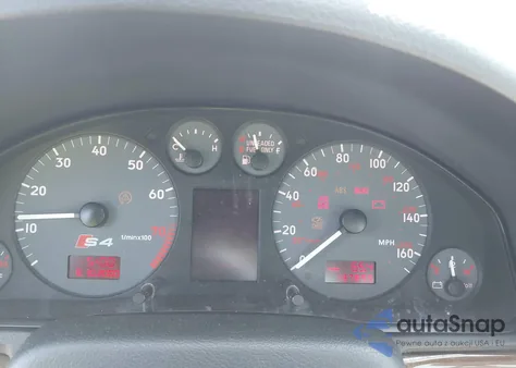 2002 Audi S4 2.7T z USA, uszkodzony, nr VIN WAURD68D22A000596